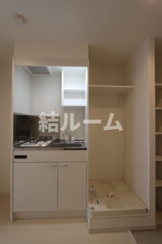 板橋区泉町のアパートのキッチン