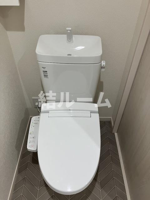 板橋区大谷口１丁目の賃貸マンションのトイレ