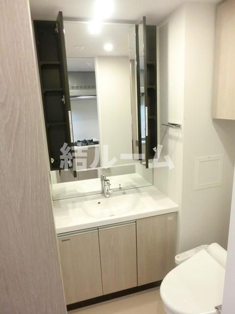 豊島区南池袋１丁目の賃貸マンションの洗面所