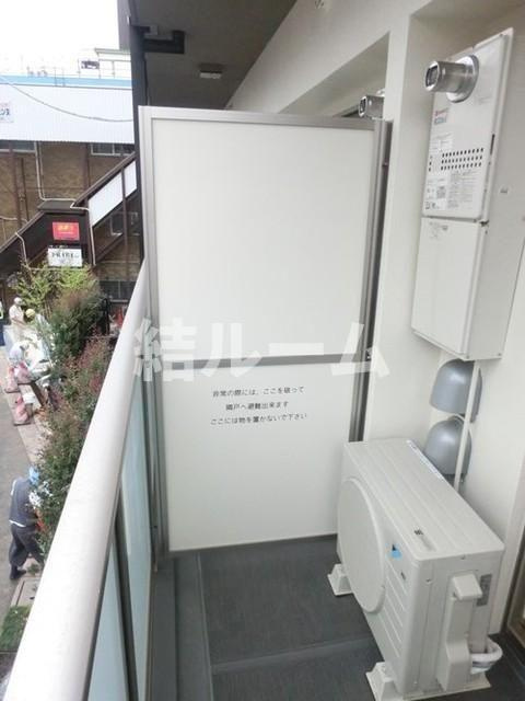 豊島区南池袋１丁目の賃貸マンションのバルコニー