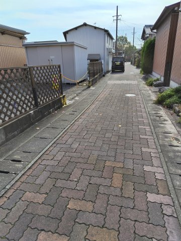 ６６２１６　本巣郡北方町北方土地の前面道路含む現地写真