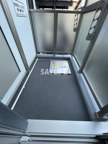 エグゼ大阪CITYルーエのバルコニー