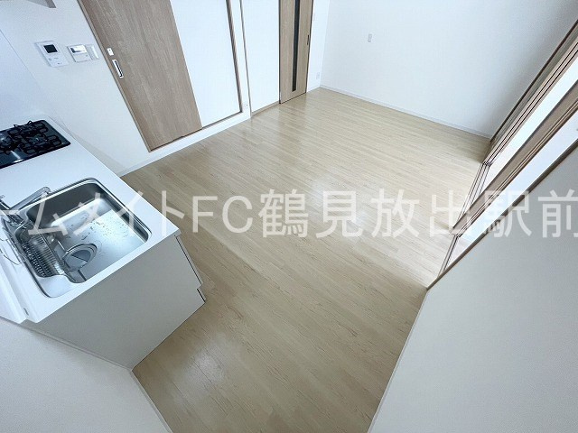 東大阪市稲田新町２丁目の賃貸マンションの居間・リビング