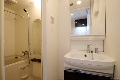 【洗面所】 | プレサンス新栄リベラ | 広い洗面スペース