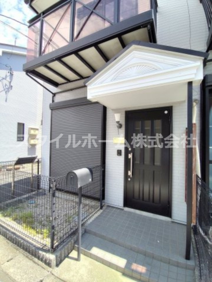 ハートブランシェ　Bのエントランス|清潔なエントランスです