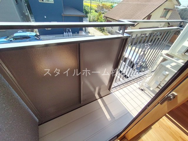 ユトリロ芦原駅のバルコニー