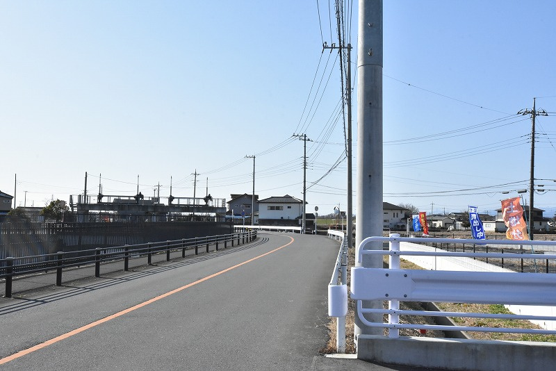 鴻巣市箕田富士山Ⅱ期全６区画の周辺|東側道路