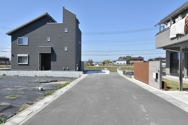 鴻巣市箕田富士山Ⅱ期全６区画の周辺|前面道路
