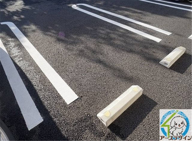 アンソレイエ加古川山手の駐車場