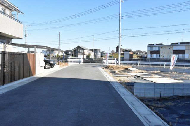 鴻巣市箕田富士山Ⅱ期全６区画の周辺|前面道路