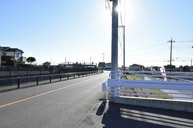 鴻巣市箕田富士山Ⅱ期全６区画の周辺|東側道路