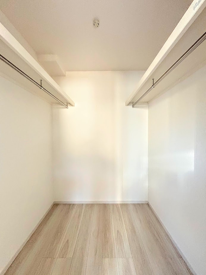 栄区桂台南2丁目　新築戸建ての収納|◆大容量のウォークインクローゼットがあれば、室内にタンスなどを置かなくて済み、室内がスッキリします！
