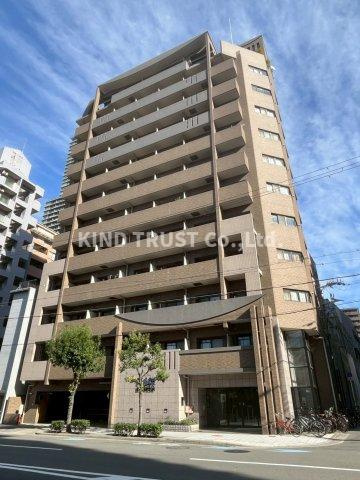 リーガル北梅田の外観|外観は落ち着いています