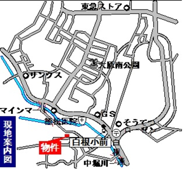 メルベーユの地図|案内図