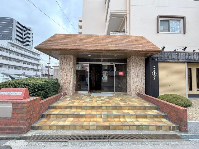 上新庄ハイムのエントランス