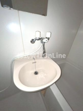 クローバーハイツの洗面所
