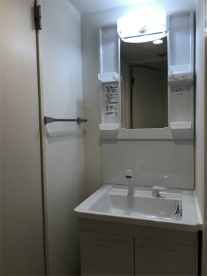 【洗面所】 | グレイス桶川 | 使いやすい洗面所です