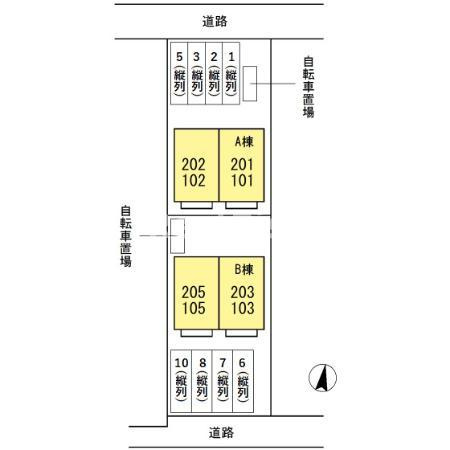 コージーハウス Ｂの駐車場