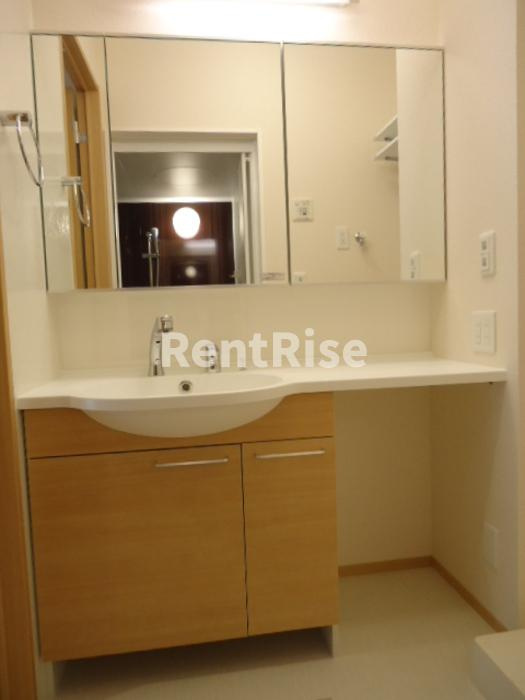 コージーハウス Ｂ|ワイドミラー洗髪洗面化粧台