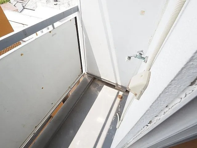 ニュー楠丘のバルコニー