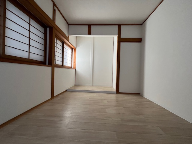 山中田貸家の寝室
