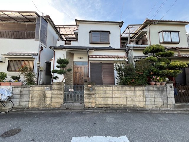 山中田貸家の外観