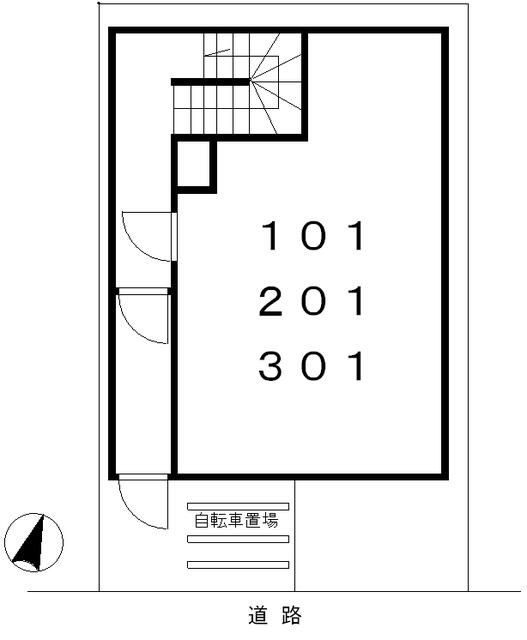 シャルマンドミールのその他|平面図