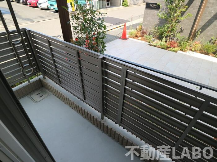 シエル クレールのバルコニー