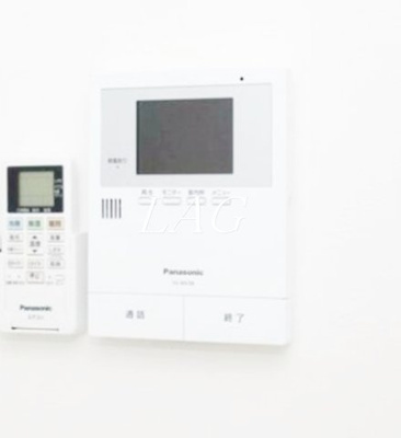 【セキュリティ】 | パディアン綾瀬 | モニター付きインターホンです。