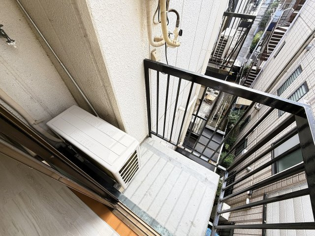 高橋ハイツのバルコニー