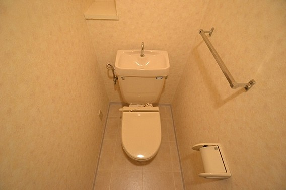 ベルレコルテ浜辺のトイレ