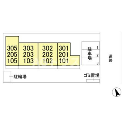 【区画図】 | エスト・レザン