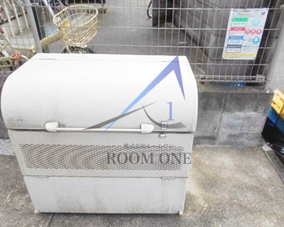 オリーブハイツのその他共用部分|敷地内ゴミ置き場です。