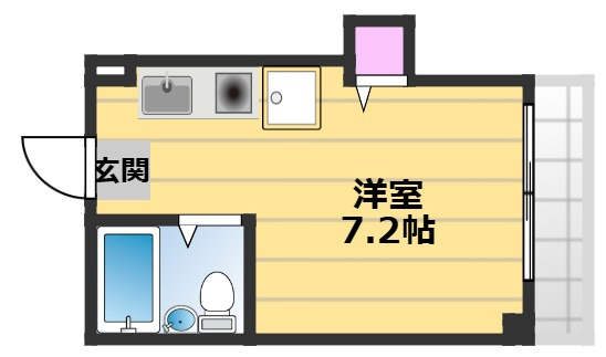 【間取り】 | アミューズマンションむさし2