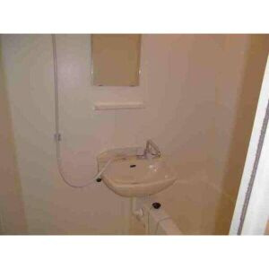 KOMハウスの洗面所