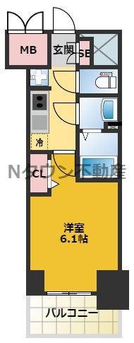 【間取り】 | プレサンス丸の内アドブル | 間取りです