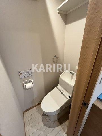 レジア野江内代のトイレ|落ち着いたトイレです