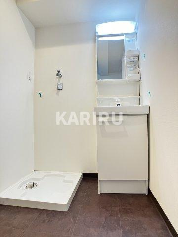 YOSHITOMI.BLD の洗面所