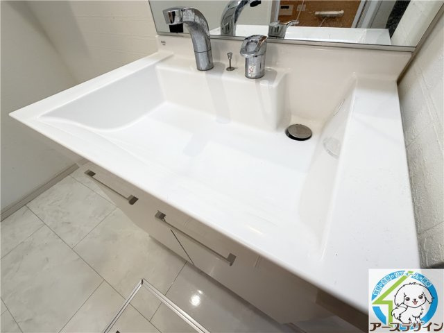 ステージ和坂Ⅱの独立洗面台