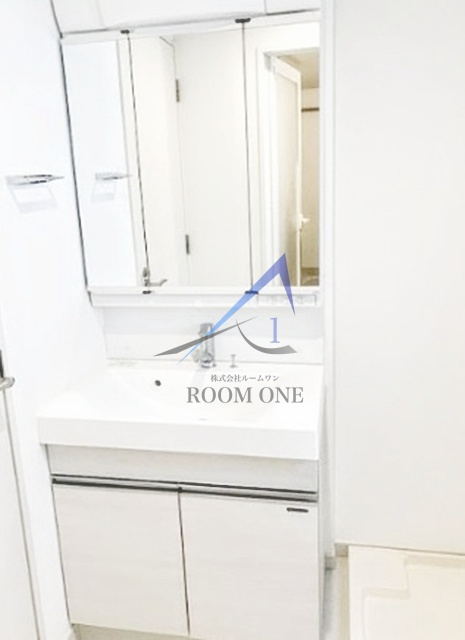 グランドソレイユ中延の洗面所|洗面台です。