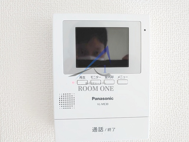 コーポ光和のセキュリティ|モニター付インターホンです。