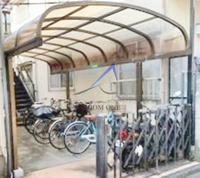 カブラハイツⅡのその他共用部分|駐輪場です。