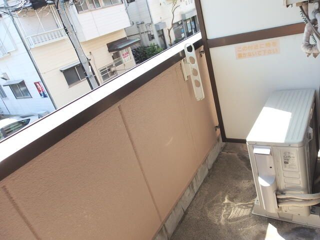 パレス南光のバルコニー