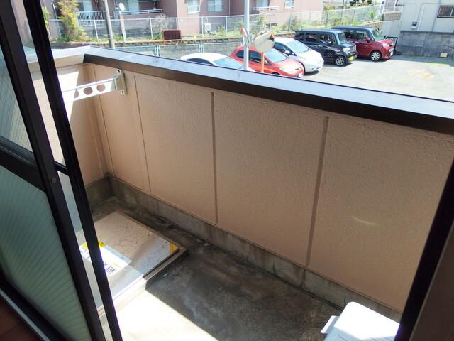 パレス南光のバルコニー