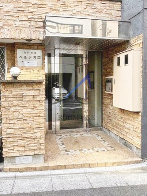 ベルデ浅草のエントランス|エントランスです。