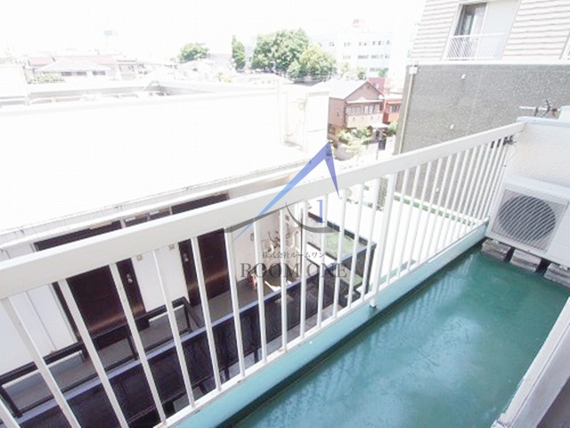 山王ローズシャトーのバルコニー|バルコニーです。
