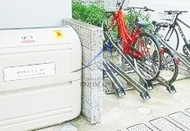 フレックス駒場のその他共用部分|敷地内ゴミ置き場です。