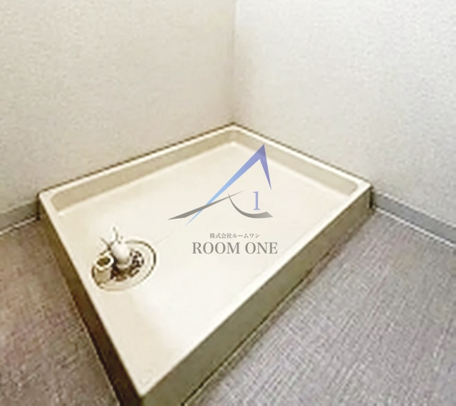 カーサ岩淵の設備|洗濯機置き場です。