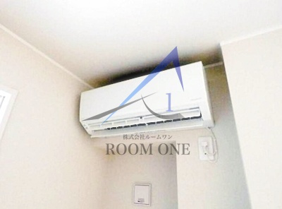 S5 BLDGの設備|エアコン付きです。