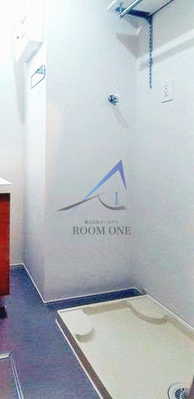 グランドレジデンス赤羽の設備|洗濯機置き場です。